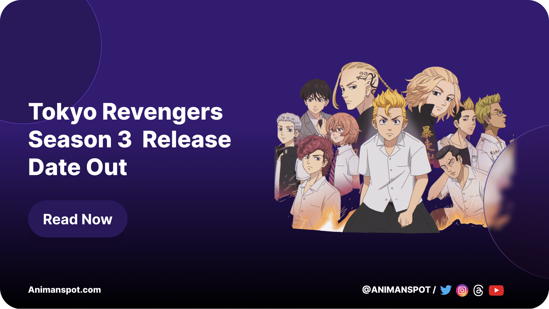 Tokyo Revengers Season 3 Release Date